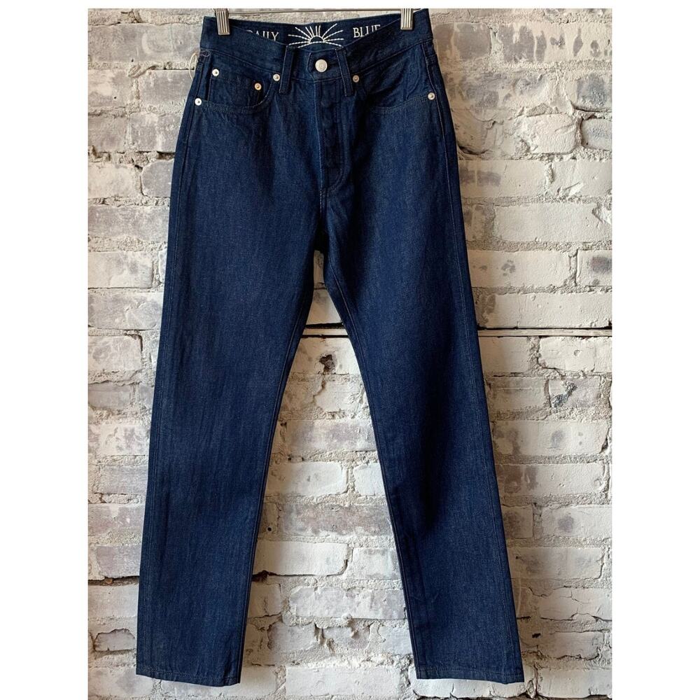 DAILY BLUE AG Adriano Goldschmied Women's High Rise Jeans 28 Straight NWT